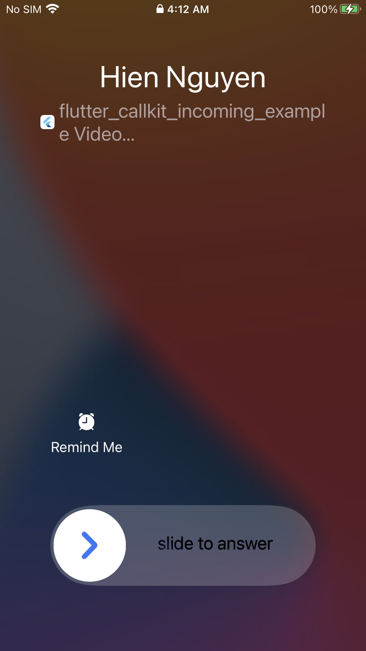iOS Lockscreen