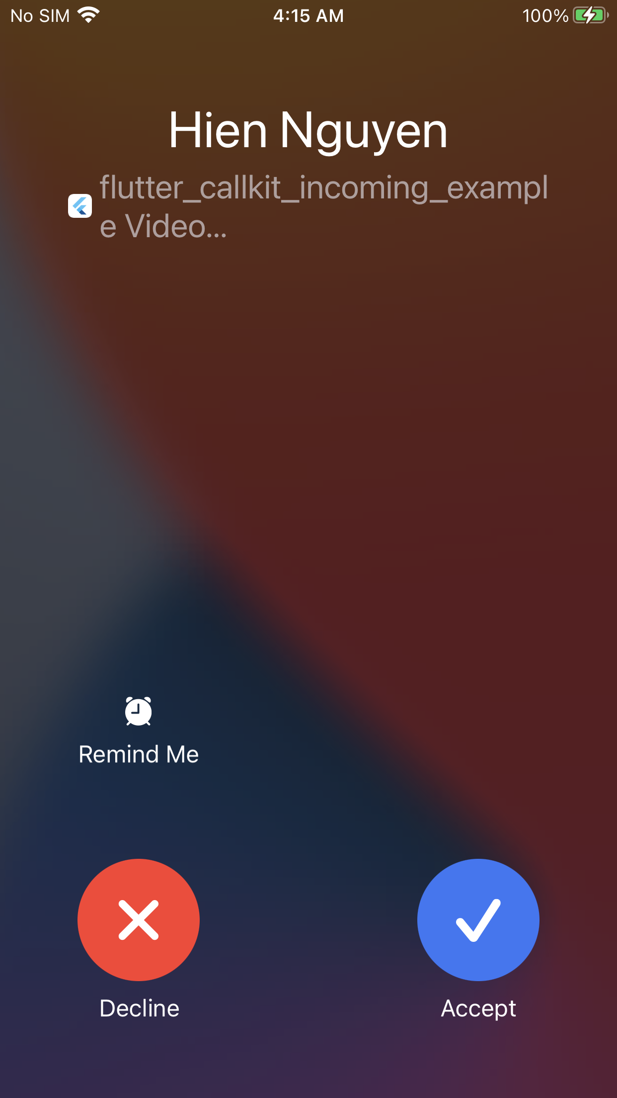 iOS Full Screen