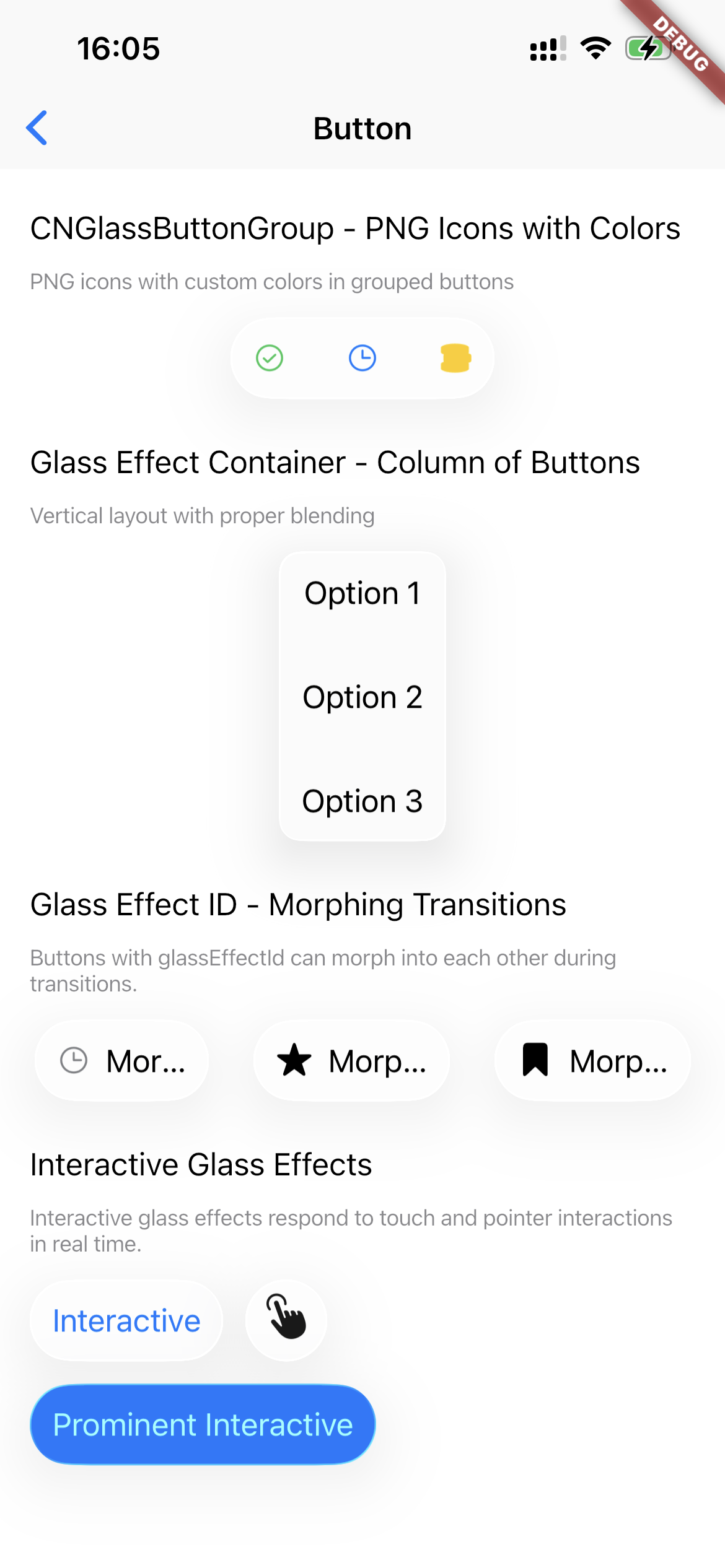 More Button Styles