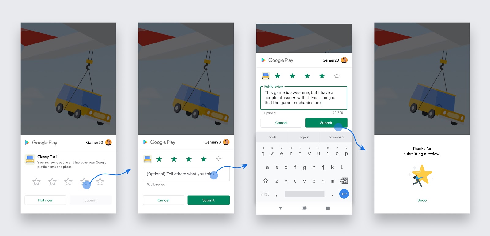 In-App Review Android Demo