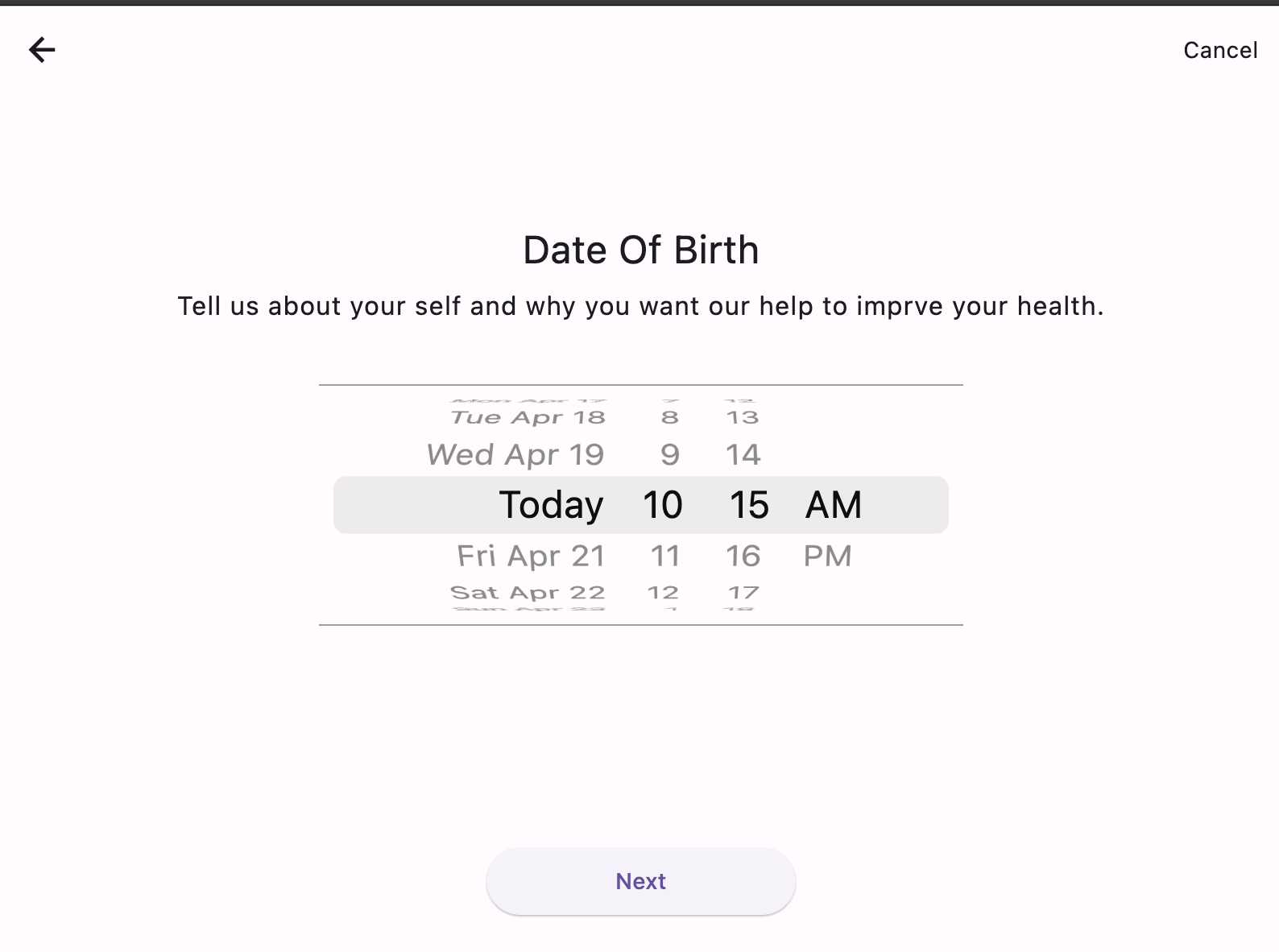 Date Picker
