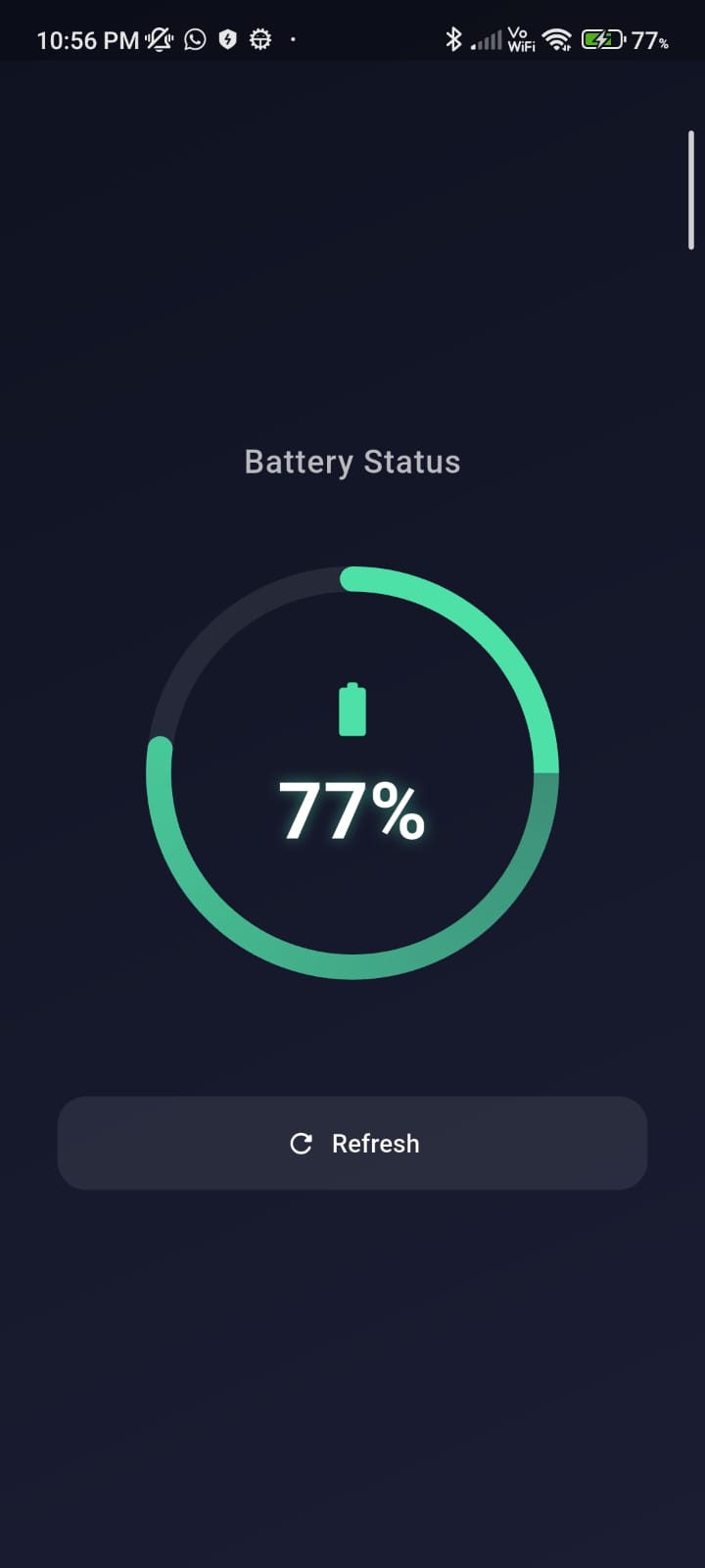 Battery Level Screenshot